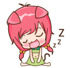 Kawaii Neko sticker #1495141