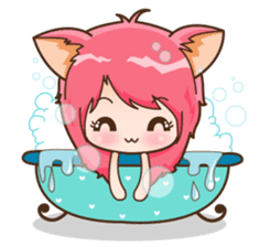 Kawaii Neko sticker #1495142