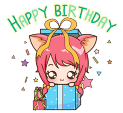 Kawaii Neko sticker #1495150