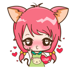 Kawaii Neko sticker #1495151