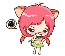 Kawaii Neko sticker #1495152