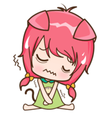 Kawaii Neko sticker #1495156