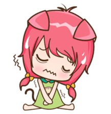 Kawaii Neko sticker #1495156