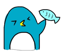 A penguin world sticker #1495319