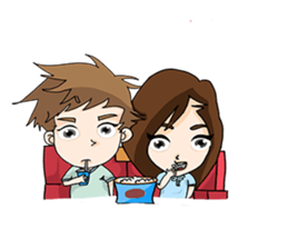 I-TIM and YIMWAN sticker #1495614