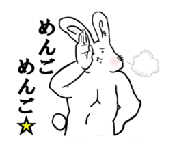 omochi rabbit sticker #1495809