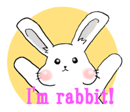 omochi rabbit sticker #1495810