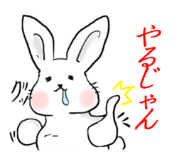omochi rabbit sticker #1495811