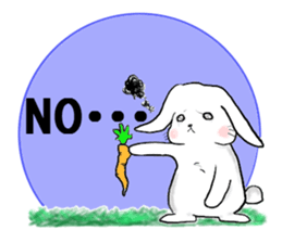 omochi rabbit sticker #1495815