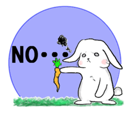 omochi rabbit sticker #1495815