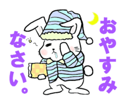 omochi rabbit sticker #1495818