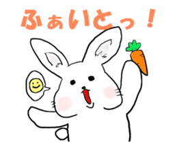 omochi rabbit sticker #1495819