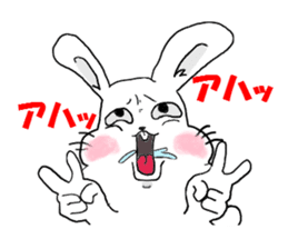 omochi rabbit sticker #1495828
