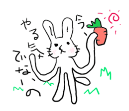 omochi rabbit sticker #1495830