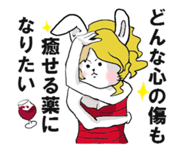 omochi rabbit sticker #1495833