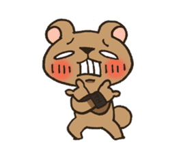 Pesky Bear Kumagoro Ver.1 sticker #1495843