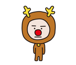 Serious Reindeer sticker #1495920