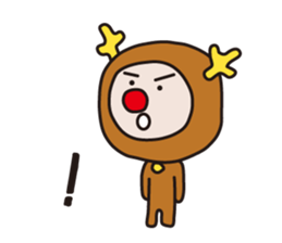 Serious Reindeer sticker #1495921