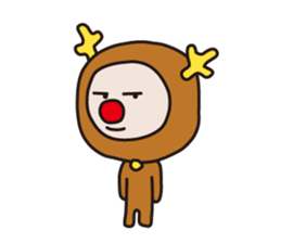 Serious Reindeer sticker #1495927