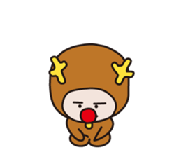 Serious Reindeer sticker #1495928