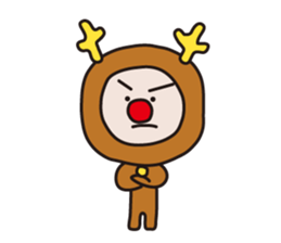 Serious Reindeer sticker #1495929