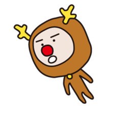 Serious Reindeer sticker #1495931