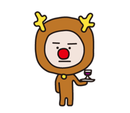 Serious Reindeer sticker #1495933