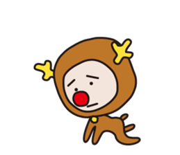 Serious Reindeer sticker #1495936