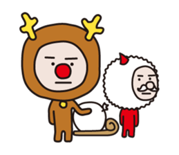 Serious Reindeer sticker #1495938