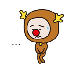 Serious Reindeer sticker #1495940