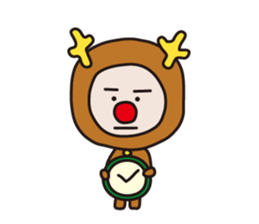 Serious Reindeer sticker #1495941