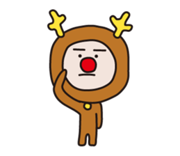 Serious Reindeer sticker #1495942
