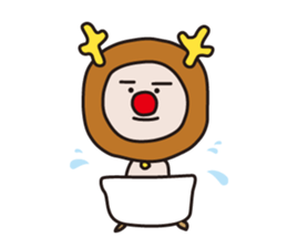 Serious Reindeer sticker #1495945