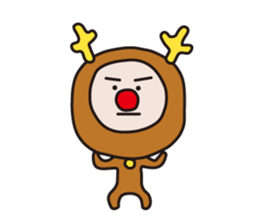 Serious Reindeer sticker #1495946