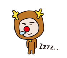 Serious Reindeer sticker #1495955