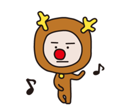 Serious Reindeer sticker #1495956