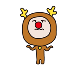 Serious Reindeer sticker #1495959
