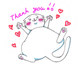 Fat Scottish Fold sticker #1496047