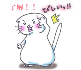 Fat Scottish Fold sticker #1496071