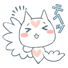 Sea angels "Clione" Japanese Manga sticker #1496135