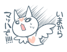 Sea angels "Clione" Japanese Manga sticker #1496138