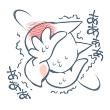 Sea angels "Clione" Japanese Manga sticker #1496140