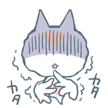 Sea angels "Clione" Japanese Manga sticker #1496141