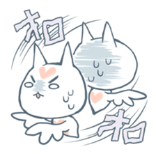 Sea angels "Clione" Japanese Manga sticker #1496142