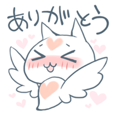 Sea angels "Clione" Japanese Manga sticker #1496155