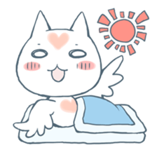 Sea angels "Clione" Japanese Manga sticker #1496157