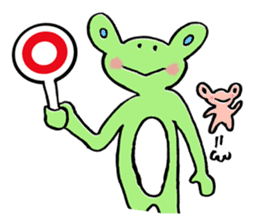 Frosuke and friends sticker #1496777