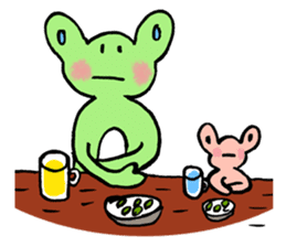 Frosuke and friends sticker #1496789