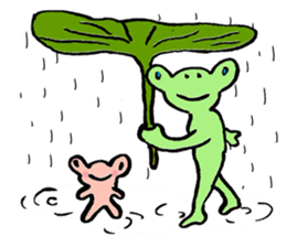 Frosuke and friends sticker #1496793