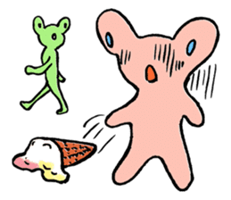 Frosuke and friends sticker #1496794